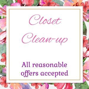 CLOSET CLEAN UP